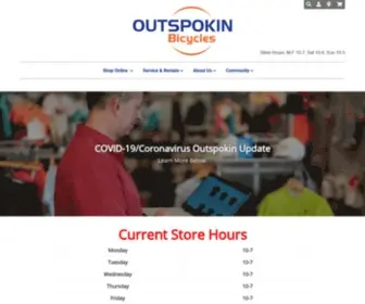 Outspokin.net(Outspokin Bicycles in Tampa & Clearwater) Screenshot