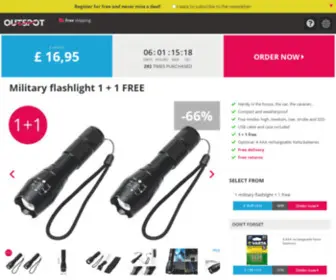 Outspot.co.uk(Shoe rack) Screenshot