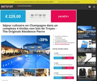 Outspot.fr(Baskets en cuir) Screenshot