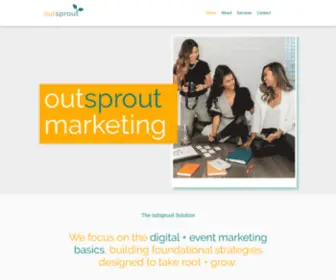 Outsproutmarketing.com(Outsprout marketing) Screenshot