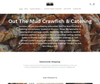 Outthemudcrawfish.com(Out The Mud Crawfish) Screenshot