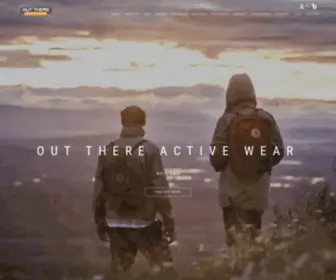 Outthere-Activewear.com(Out There Active Wear) Screenshot