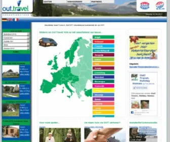 Outvak.nl(Een vakantiehuis huur je bij OUT) Screenshot