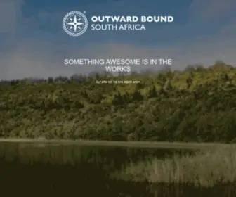 Outwardbound.co.za(Outward Bound South Africa) Screenshot