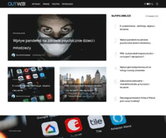 Outweb.pl(Blog w tematyce informacyjno) Screenshot
