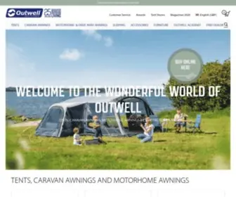 Outwell.com(Innovative Family Camping) Screenshot