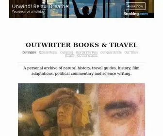Outwriterbooks.com(Outwriter Books & Travel) Screenshot