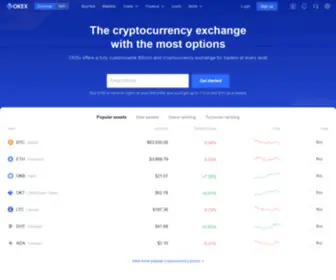 Ouyi.fit(OKEx is a secure crypto exchange that makes it easy to buy) Screenshot