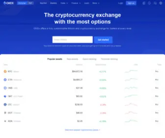 Ouyi.run(Cryptocurrency Exchange) Screenshot