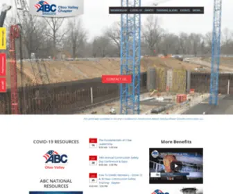 OvABC.org(The Ohio Valley Associated Builders and Contractor's Website) Screenshot