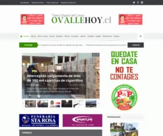 Ovallehoy.cl(Ovalle Hoy) Screenshot