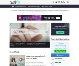 Ovalten.com(A Weblog For Digital Marketing & Make Money Online) Screenshot