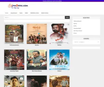 Ovamusic.com(High Quality Malayalam) Screenshot