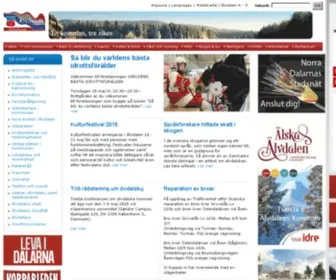 Ovansiljan.net(Älvdalens kommun) Screenshot