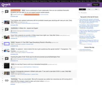 Ovarit.com(Ovarit is a platform for women) Screenshot