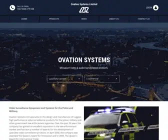 Ovation.co.uk(Home) Screenshot