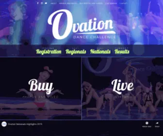 Ovationdance.com(Ovationdance) Screenshot