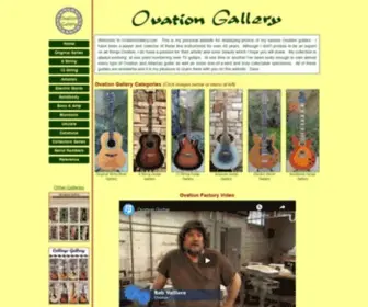 Ovationgallery.com(Ovation Gallery) Screenshot