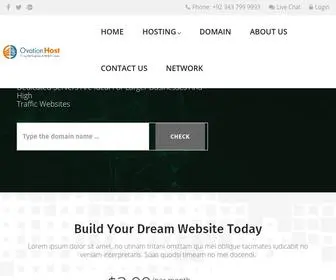 Ovationhost.net(Complete Graphics & Web Solutions in Adelaide Australia) Screenshot