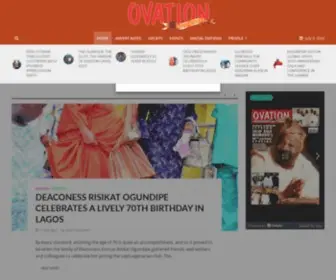 Ovationinternational.com(Ovation Magazine International) Screenshot