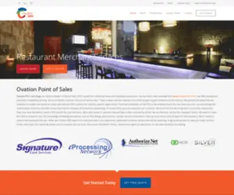 Ovationpos.com(Ovation POS) Screenshot