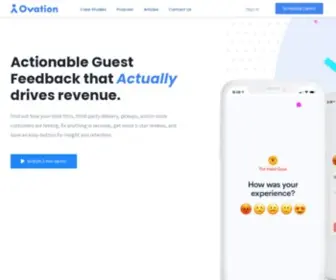 Ovationup.com(Online Reviews and Customer Feedback to Grow Your Business) Screenshot