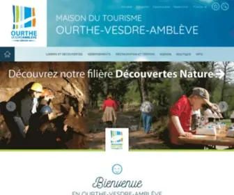 Ovatourisme.be(Bienvenue en Ourthe) Screenshot