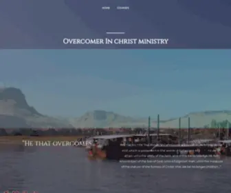 OVCM.net(Overcomer In christ ministry ​ "He that overcomes..."​ THE OBJECT OF THE MINISTRY of this site) Screenshot