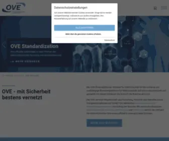Ove.at(Österreichischer Verband für Elektrotechnik) Screenshot