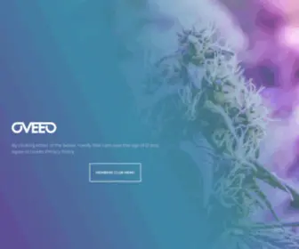 Oveeo.com(Oveeo Cannabis) Screenshot