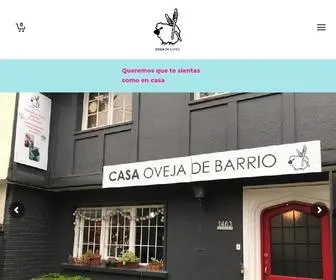 Ovejadebarrio.cl(Oveja de Barrio) Screenshot