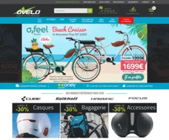 Ovelo.fr(Le spécialiste français du vélo électrique) Screenshot