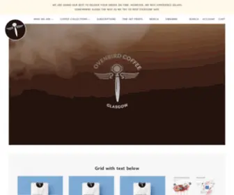 Ovenbird.co.uk(Ovenbird Coffee Roasters Co) Screenshot