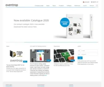 Oventrop.de(Oventrop Valves) Screenshot