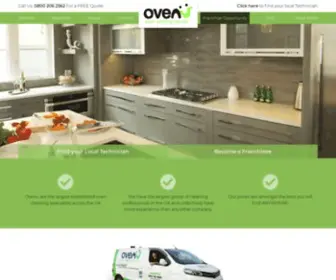 Ovenu.co.uk(The UK's Favourite Local Oven Cleaning Service) Screenshot