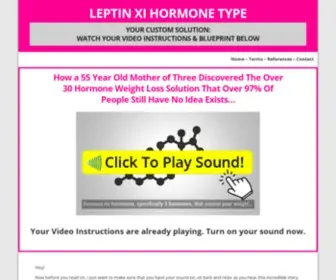 Over30Hormonesolution.com(LEPTIN XI HORMONE TYPE) Screenshot