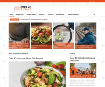 Over40Squad.com(Over 40 Squad) Screenshot