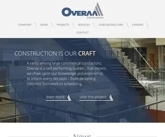 Overaa.com(Overaa Construction) Screenshot