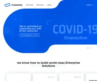 Overactive.com(We are a tech company) Screenshot