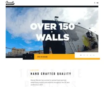 Overallmurals.com(Overall Murals) Screenshot