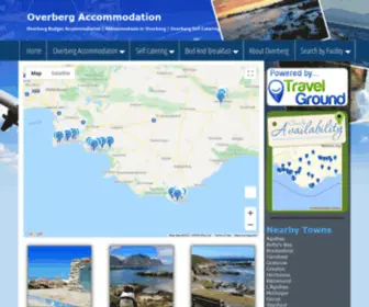 Overbergaccommodation.co.za(Overberg Accommodation) Screenshot