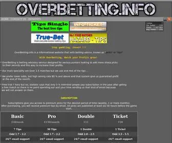 Overbetting.info(Tips) Screenshot