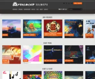 Overclockedrecords.com(OverClocked Records) Screenshot