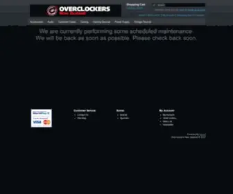 Overclockers.co.nz(Maintenance) Screenshot