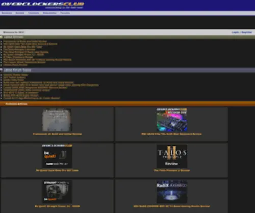 Overclockersclub.com(Hardware reviews) Screenshot