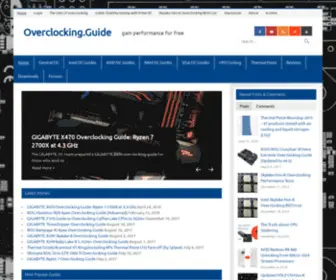 Overclocking.guide(Gain performance for free) Screenshot