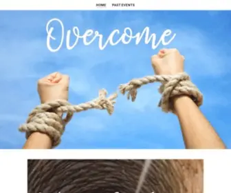 OvercomewithJesus.org(Overcome Conference) Screenshot