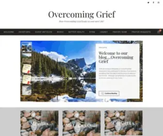 Overcominggrief.org(Overcoming Grief) Screenshot