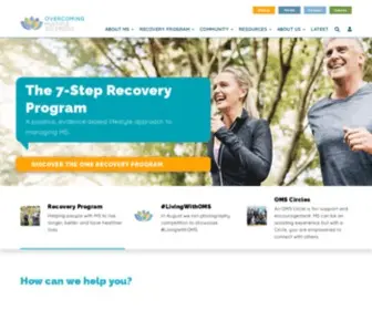 Overcomingms.org(At Overcoming Multiple Sclerosis (OMS)) Screenshot