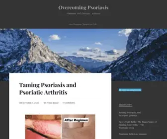 Overcomingpsoriasis.com(Psoriasis and Psoriatic Arthritis) Screenshot